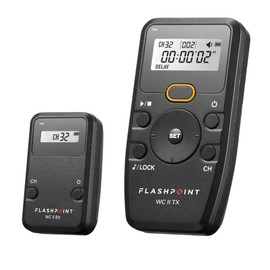 Flashpoint Wave Commander II Wireless Remote Shutter Release Kit Without Cord