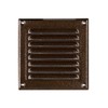 METAL Air Vent Grille Cover 165x240 (6.5x9.5") WHITE Ventilation Grill