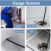 QOOWFEANIG 3Pack Sewer Jetter Nozzle for Pressure Washer, Drain Cleaning