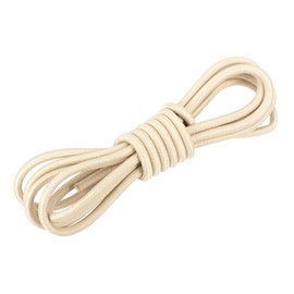 DMiotech 6mm Shock Cord, 3 M Khaki Bungee Cord Tent Pole Shock Cord Round Elastic Kayak Rope Stretch String Marine Grade Heavy Polyester for DIY Projects Tie Downs