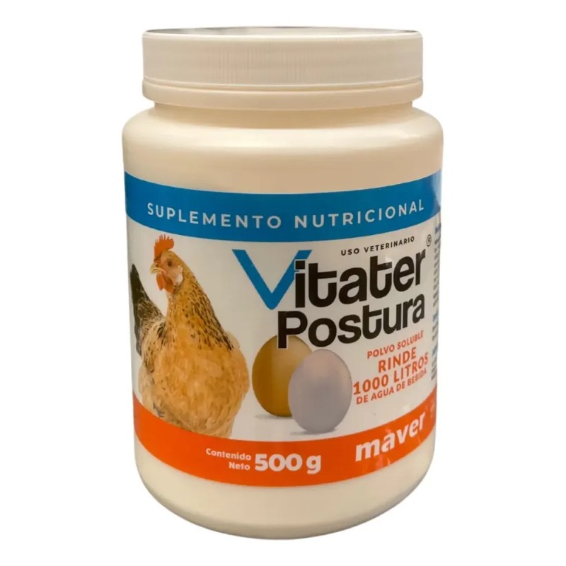 Vitater Postura 500gr // Vitaminas Mejor Postura En Gallinas