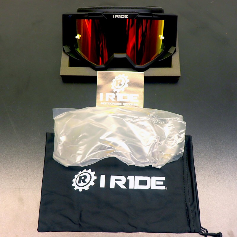 Fox Powersports IR-AIRTIME (BLACK) ORANGE POP