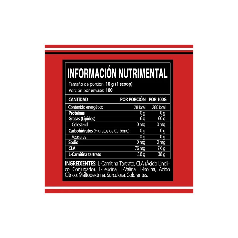 Aminoácidos Cla - Carnitina Protein World 1kg 100servicios