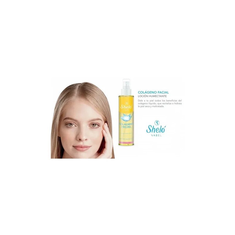 3 Pzas Colágeno Facial Loción Humectante Sheló Envío Gratis