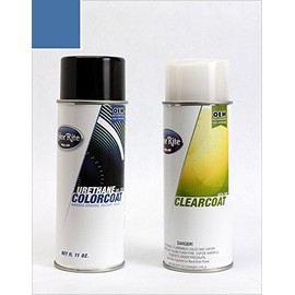 ColorRite Aerosol for Dodge Dakota Automotive Touch-up Paint - Light Spectrum Blue Metallic Clearcoat B2/PB2/JB2/B32 - Color+Clearcoat Package