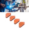 4Pcs Welding Magnet Positioner Right Angle Nylon Protection Cover Magnetic
