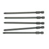 5-Piece Magnetic Long Hexagonal Cross Head Screwdriver Drill Set Compatible