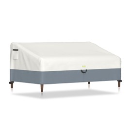 SUPCVR Patio Loveseat Cover, 100% Waterproof Heavy Duty Outdoor Sofa Bench Cover, Patio Lawn Furniture Covers with Air Vent and Handles, 78 W x 40 D x 33 H Inches (78" W X 40" D X 33" H)