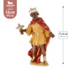 Marolin Heilige DREI Könige, zu 12cm Fig. (Kunststoff)