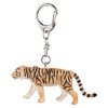 Mojo 387487 Tiger Animal Figure Keychain, Braun