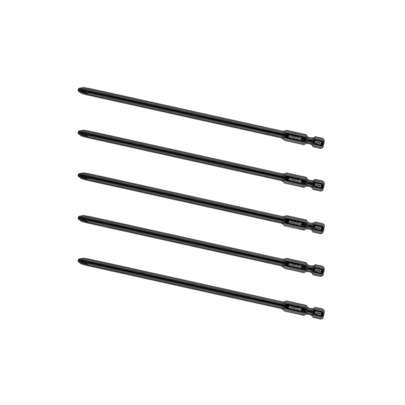 5 x Rennie Tools 157mm Long PZ2 Compatible with Makita