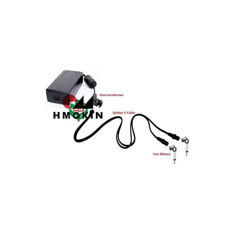 hmleaf® 2 Pin Splitter Y-Cable 40 in Connect Two Motors