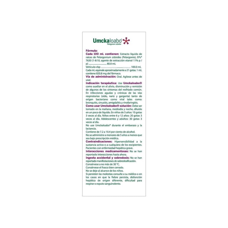 Umcka Loabo solución 50 ml