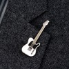 Geepins White Tele Guitar Pin Badge | Miniature Brooch |