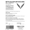 MSM Powder REDWELLS Crystalline Methyl Sulfonyl Methane GMO Free -
