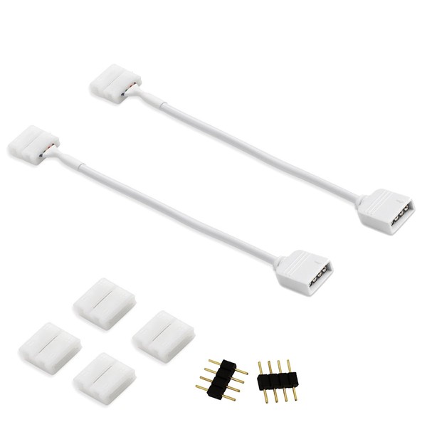 Coolwest RGB LED Strip Light 4 Pin Male to 10