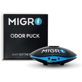 ION Odor Puck indoor Keep Bath rooms & Equipment Fresh and Clean Remove Bacteria O3