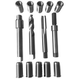BZBMGMO M11X1.25X28.2 Metric Thread Repair kit,10 Stainless Steel Inserts