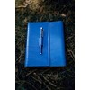 A5 Leather Notebook Cover Light Blue