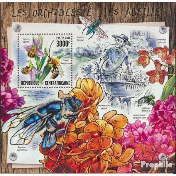 Central African Republic miniature sheet 1531 (complete. issue) unmounted mint/never