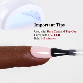 Ozzeal Gel Polish, 0.5 Fl Oz Neutral Pink Nail Gel Polish Spring Summer Art Starter Manicure Salon DIY Soak off UV LED Design