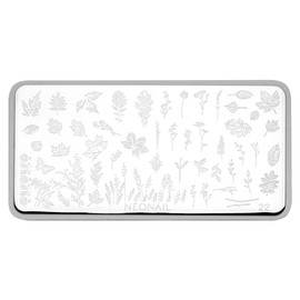 NEONAIL Stamping Plate 22 - Stamping Plate - Stencils Plate - Nail Art - Nail Design - Nail Stamp Stencil - French Nails Stencil - Nail Art Stamp