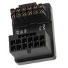 ATX 16Pin Male to 16pin Female 180 Degree Angled Adapter