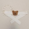 2 Pack Curtain Tiebacks, Plush Bear Decorative Rope Curtain Ties,