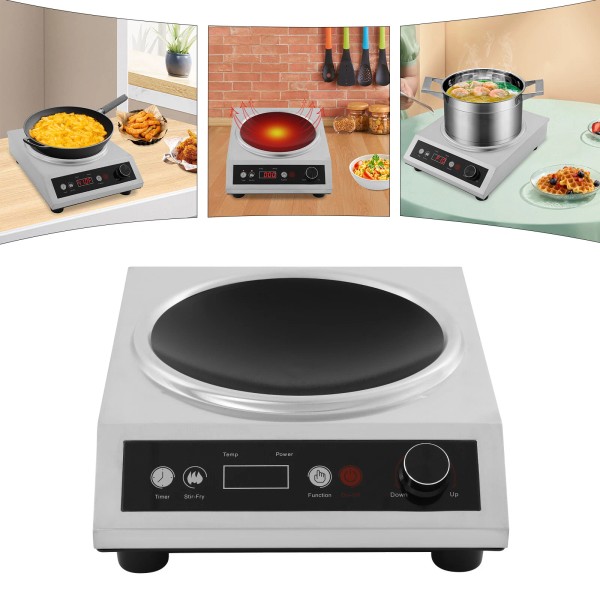 Unbranded 1800W Intelligent Induction Cooktop,Counte