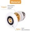Qikuver 23 mm Shower Cubicle Rollers, Sliding Door Rollers, Replacement