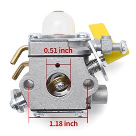 C1U-H60 Carburetor Replacement for Homelite ZAMA RYOBI 308054003 3074504 985624001 26cc 30cc Trimmer