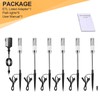 B-right LED Pathway Lights Outdoor, 6 Pcs Path Lights 570