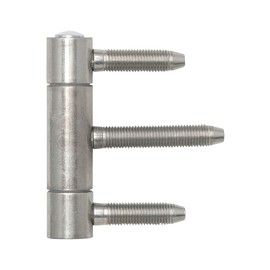 Drill-in Hinge 3-Piece. Baka C 1-20 WF with Locking Pin, 20 mm, Steel Zinc Plated, 1 Piece