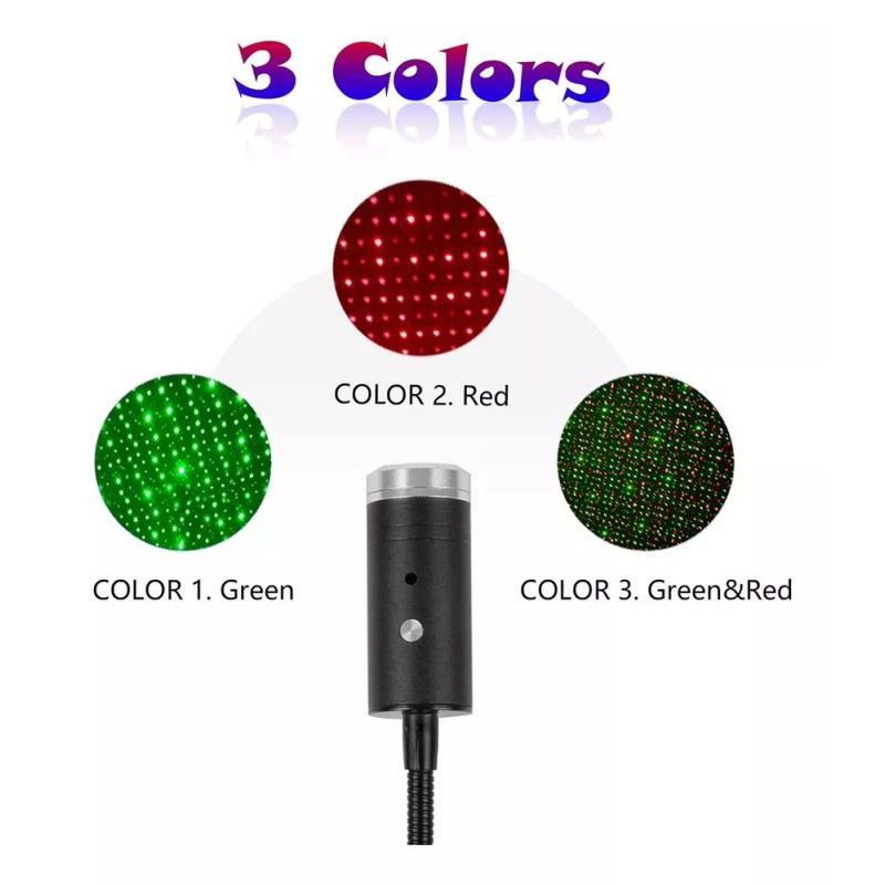 generic Luz Nocturna Usb Para Automóvil Techo De Techo Plug