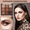 Paletas de Sombras de Ojos 9 Coloridas Profesionales Paletas de