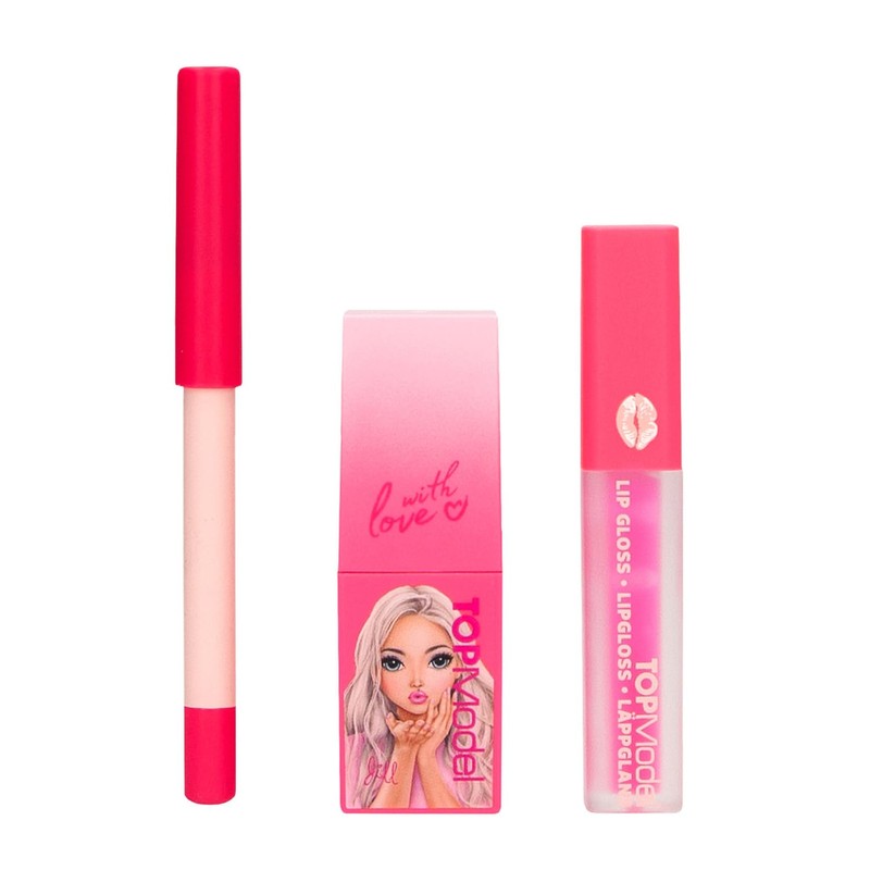 Depesche TOPModel 13572 Beauty and Me Lip Gloss Set with