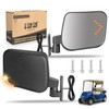 10L0L Golf Cart Mirrors with Turn Signal Side Rear View