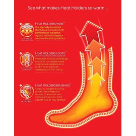 Heat Holders | SockShop | Ladies Original Thick Winter Warm Thermal Boot Socks | Twist Stripe Design | TOG 2.34 | Women's UK 4-8 / US 5-9 | Palma Denim Stripe