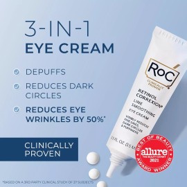 RoC Retinol Correxion Under Eye Cream , 0.5 Ounce  - Worldwide Free Shipping