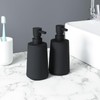 zuxzmj Black Hand Soap Dispenser with No Rust Pump for