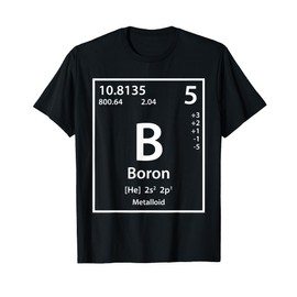 Boron Element (white) T-Shirt