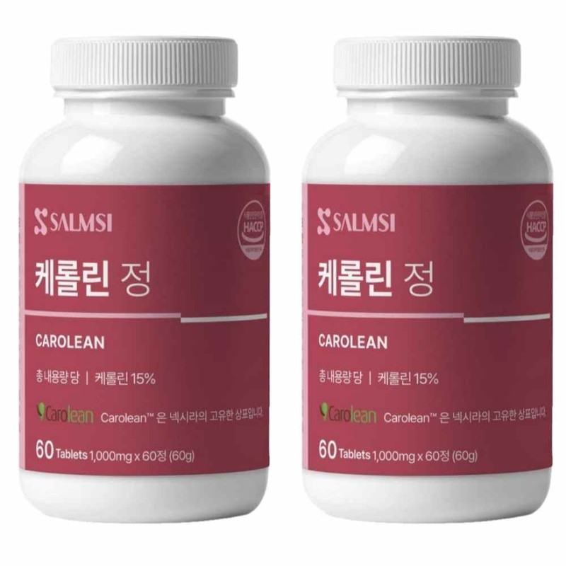 Salmsi Caroline tablets 60 tablets / 케롤린 정 60정X2 난소화성