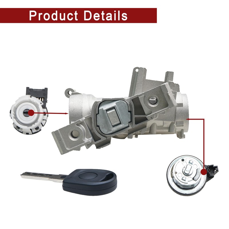Fireyouracing Ignition Lock Switch Replacement Part Ignition Lock Barrel Starter