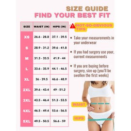 Sonryse PS211 Tummy Tuck Compression Garment for Women Fajas Colombianas Reductoras y Moldeadoras Stage 2 Faja Black Ash X-Large