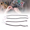 4pcs Natural Stone Tiger Eye Round Beads Bracelet Tiger Eye