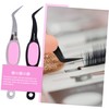Angoily 4pcs Stainless Steel Craft Tweezers Comfortable Grip for Precision