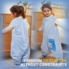 BETTERFUN - Saco de dormir para niños pequeños con pies