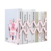 MSDADA Adjustable Book Ends, Metal Bookends for Heavy Books, Expandable