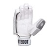 Whitedot Dot 2.1 White Cricket Batting Gloves - for Professional