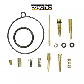 Psychic Carburator Carb Rebuild Repair Kit Kawasaki KLX140 L 2008-2020 15 Pieces